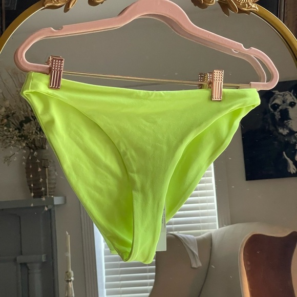 NWT Susana Monaco bikini bottom in electric neon green - Picture 2 of 5